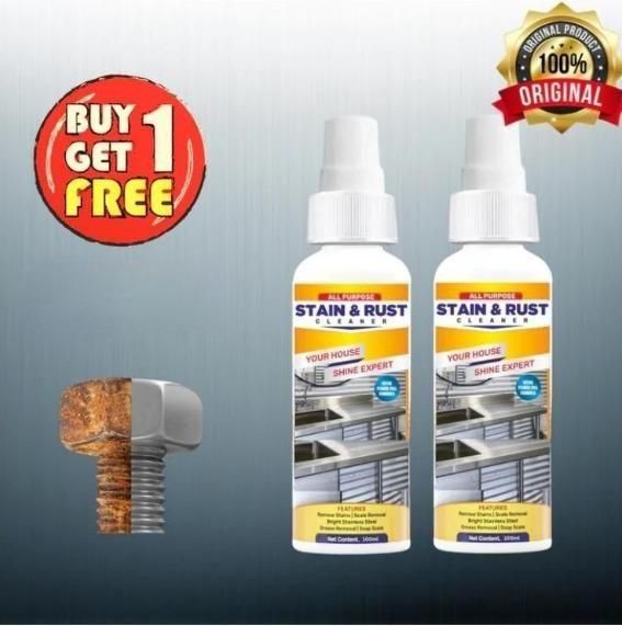 All-Purpose Stain Cleaner, Kitchen cleaner, Bathroom cleaner & Dedusting Spray Oil & Grease Stain Remover Buy 1 Get 1 Free